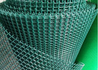 Rede plástica verde tratada UV do jardim, cerca de segurança 280-430 g/m2 plástica