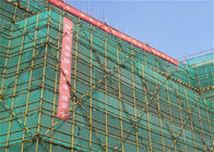 Rede material da segurança de construção do PE plástico usando-se para a proteção de construção
