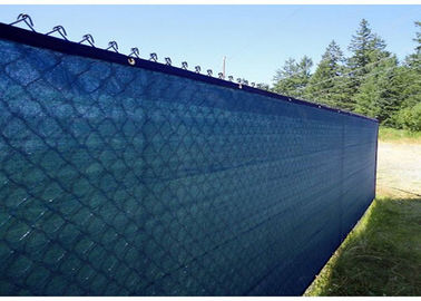 Virgin Polyethylene Privacy Fence Screen Netting For Tennis Court 130gsm - 200gsm