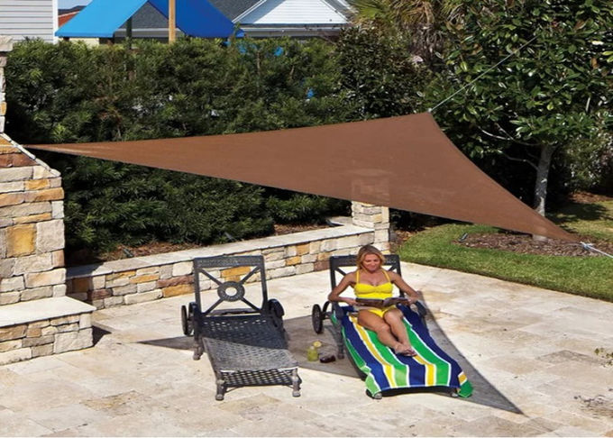 O triângulo protege a vela da máscara do jardim para o HDPE 100% do Virgin da piscina disponível